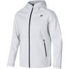 Skechers Sports Lifestyle Series Woven Hooded Zip-Up Long Sleeve Waterproof Jacket Men jackets Bright-White P324M013-0019