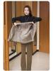 Arctic Velvet Corduroy Women's Stylish Plush Two-Piece Winter Set