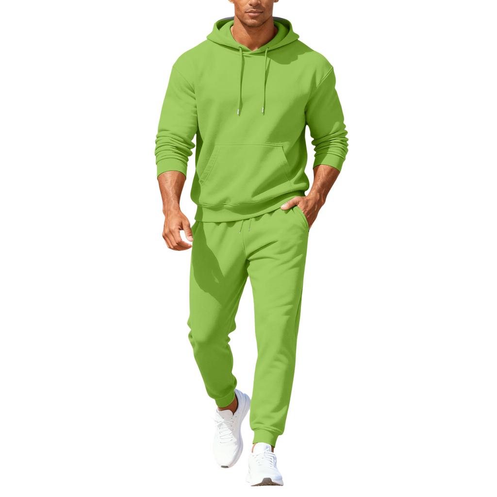 Men's Fall/Winter Hooded Sports Set
