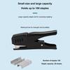 25 Sheet Capacity Metal Stapling Head Paper Stapler Plastic Shell Manual Stapler Receipt Organizing