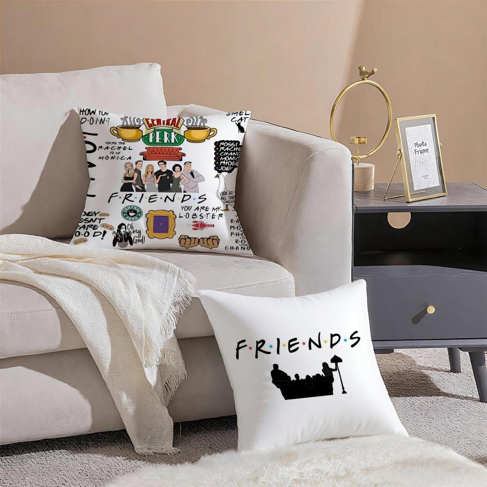 Classic F-Friends Tv Show Pillow Case Ultra Soft Skin Friendly Fabric Cloud Like Comfort & Concealed Zipper