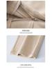 2024 Autumn/Winter Women's Loose Slimming Acetate Wool Pants - Extra Thick, Narrow to Wide Leg, for Middle-Aged Moms