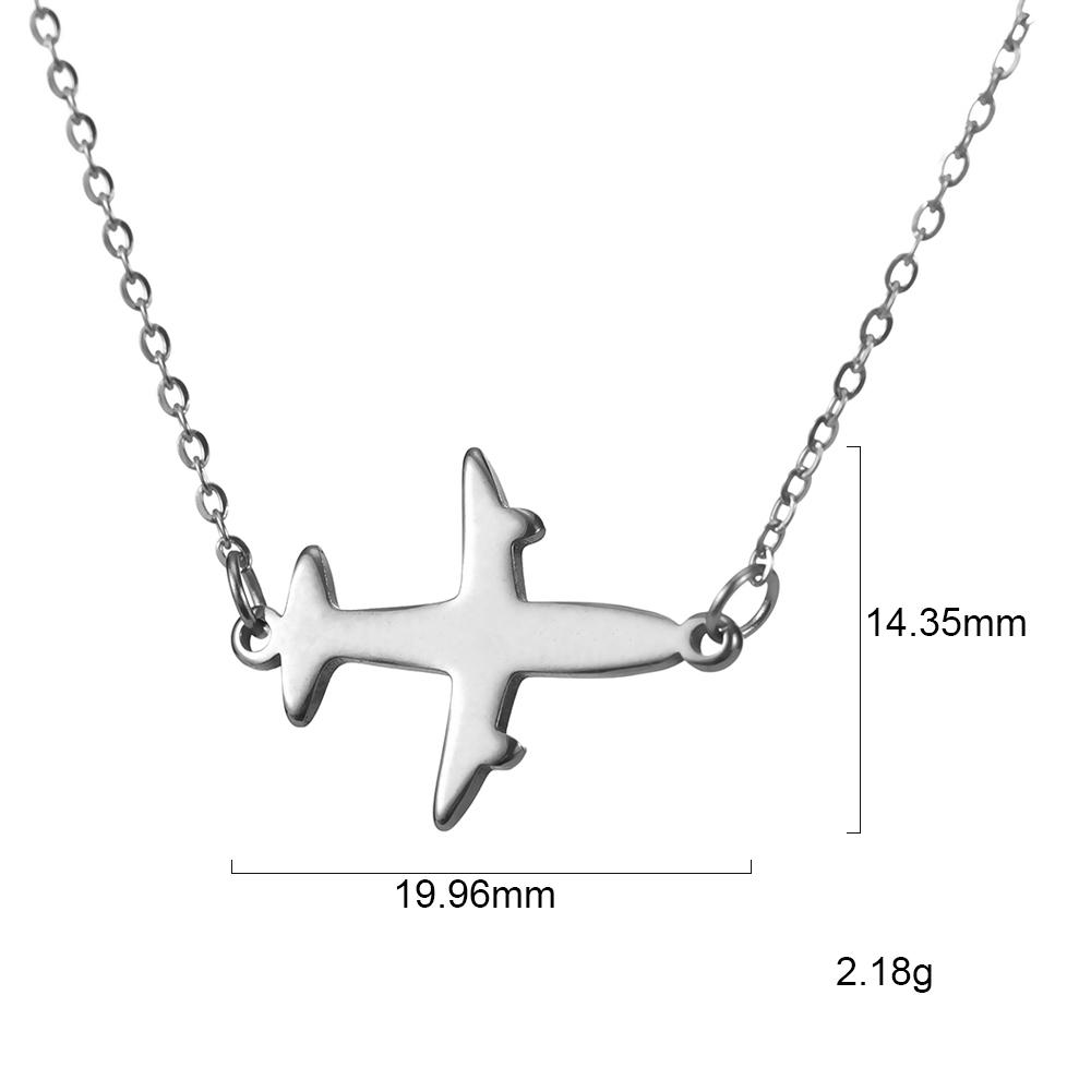 My Shape Lightning Necklaces For Women Tooth Mountain Heart Stainless Steel Necklace Choker Fashion Jewelry Gifts For Girlfriend