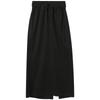 Sancai Women's 2026 Summer Elastic Waist Straight Long Skirt