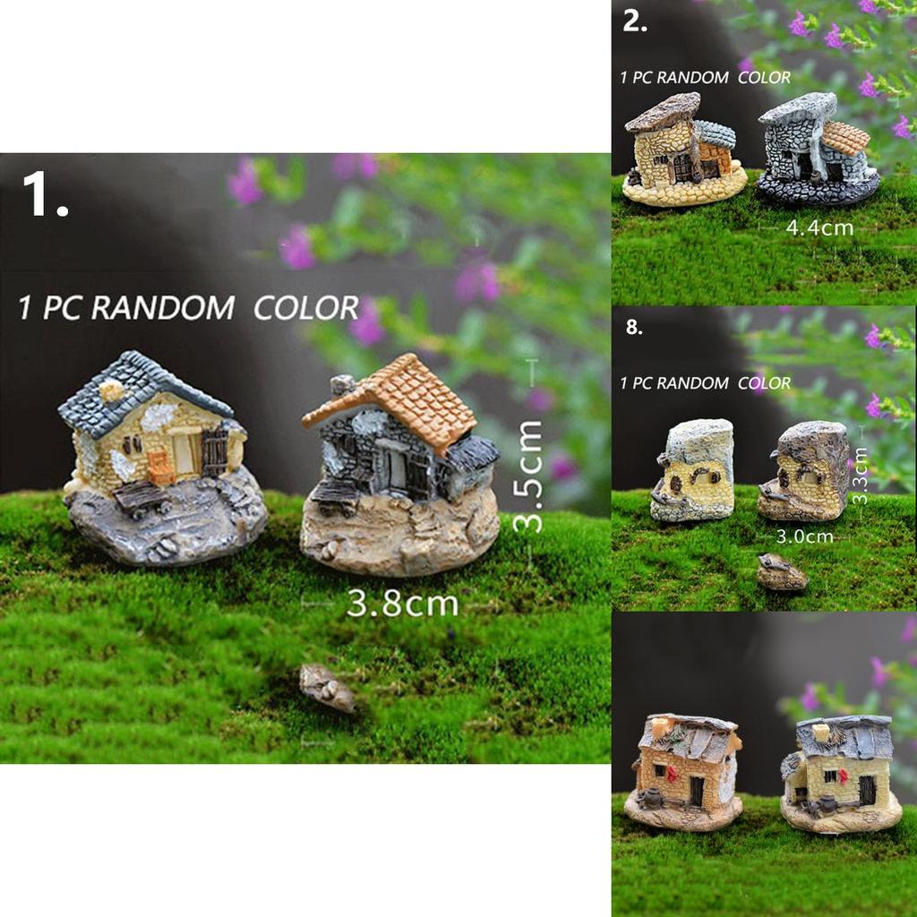 Charming Mini Small House Cottages For Diy Craft Projects And Garden Decor