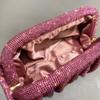 Clutch Bag with Bright Handle New Foldable Bag Handmade Bag Luxury Designer Wedding Party High Quality