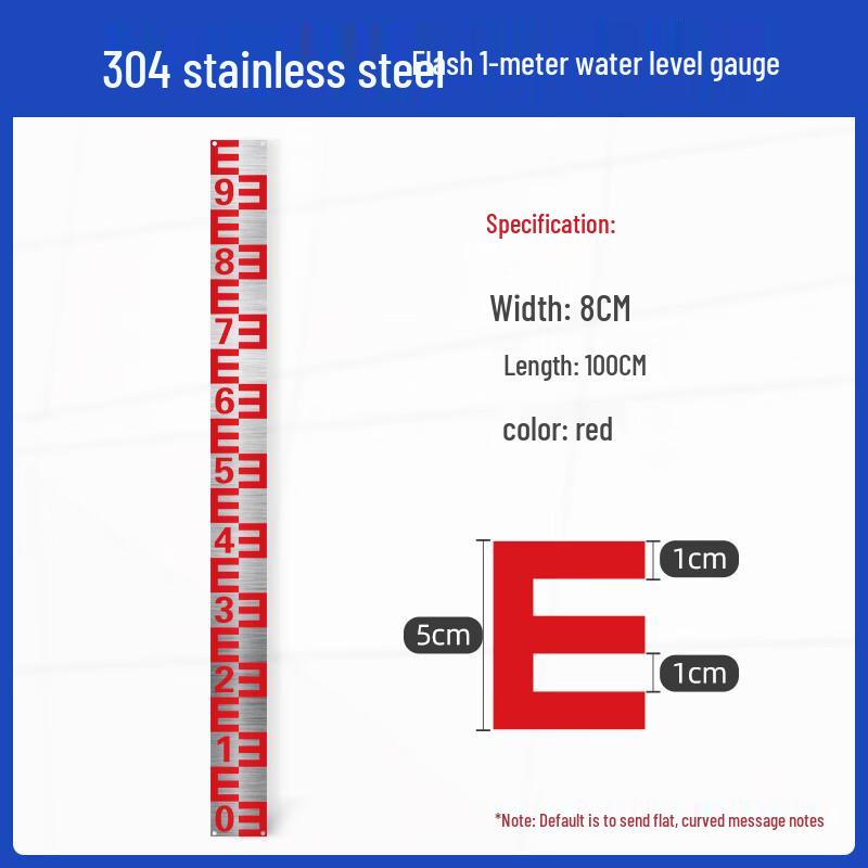 BAYKUNL Stainless Steel Water Level Ruler