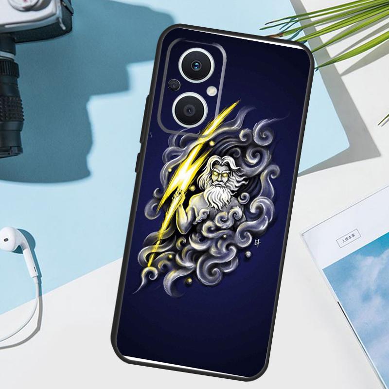 Zeus Case For OPPO Reno 12F 12 13 11 F 8T 7 8 10 Pro OPPO Find X8 X6 Pro X3 X5 Lite Phone Cover