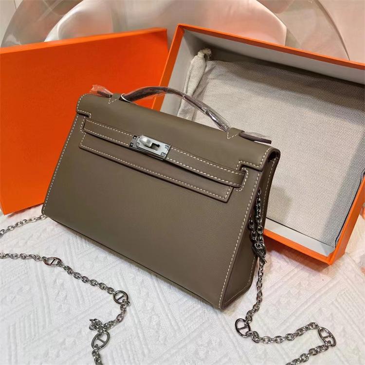 Generation swift erste Schicht Rindsleder Tasche Mini-Kupplungstasche Abendtasche 2023 Kette Umhängetasche