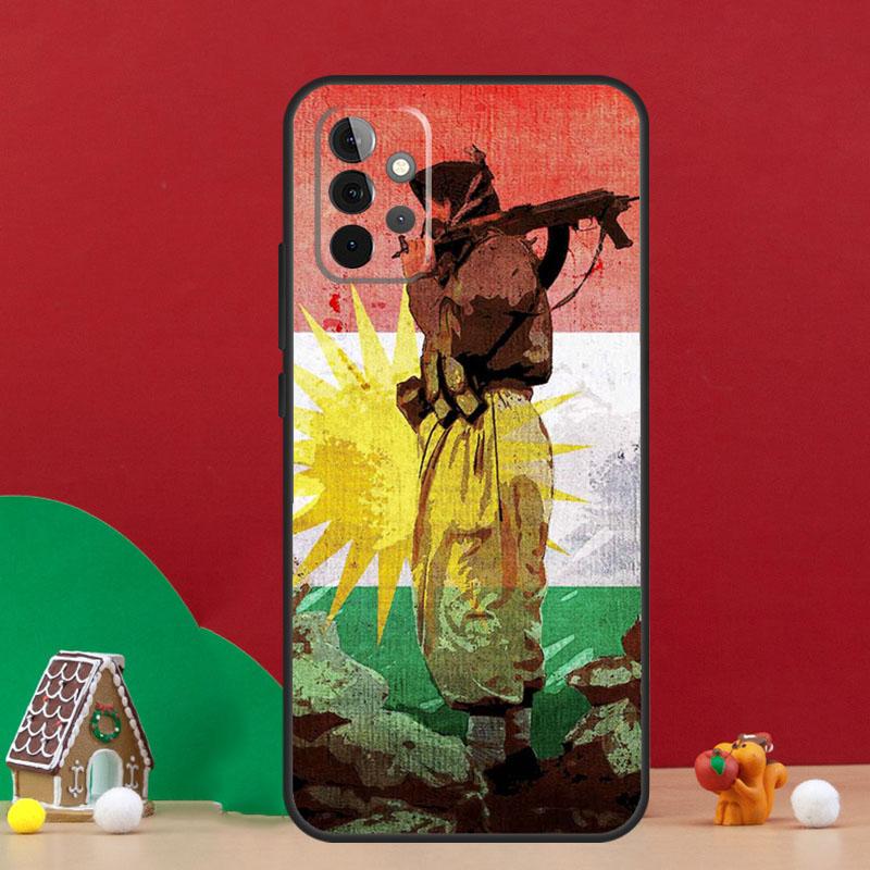 Kurdistan Flag Case For Samsung Galaxy A56 A33 A13 A36 A23 A52 A32 A12 A54 A34 A14 A16 A53 A15 A35 A55 A17