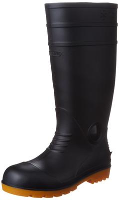 Handschuhe Sicherheit Höhenverstellbar mit Ölgeruchsbeständigem PVC 8891 SCHWARZ [Fuji Industry] Stiefel, Schnittfest, Antibakteriell, Herren 26.0cm