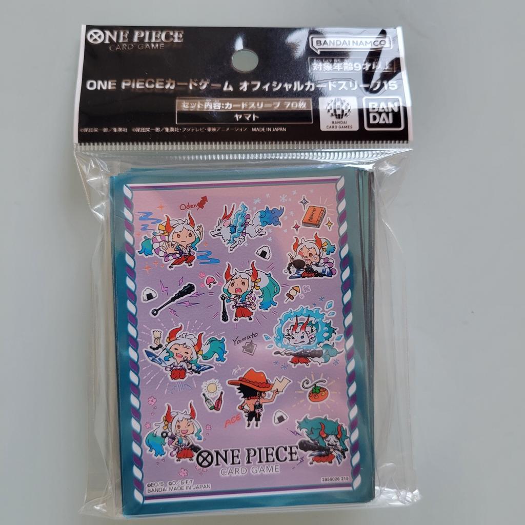 ONE PIECE Card Game Official Sleeves Vol.15 Complete Set 4 Packs 280pcs JP