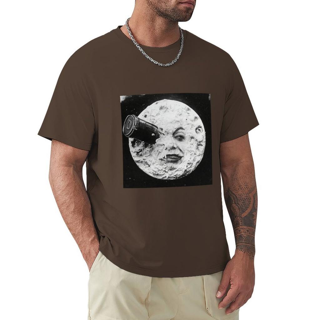 A Trip to the Moon (1902) T-Shirt basketball graphic tees rapper graphic tees t shirts for men