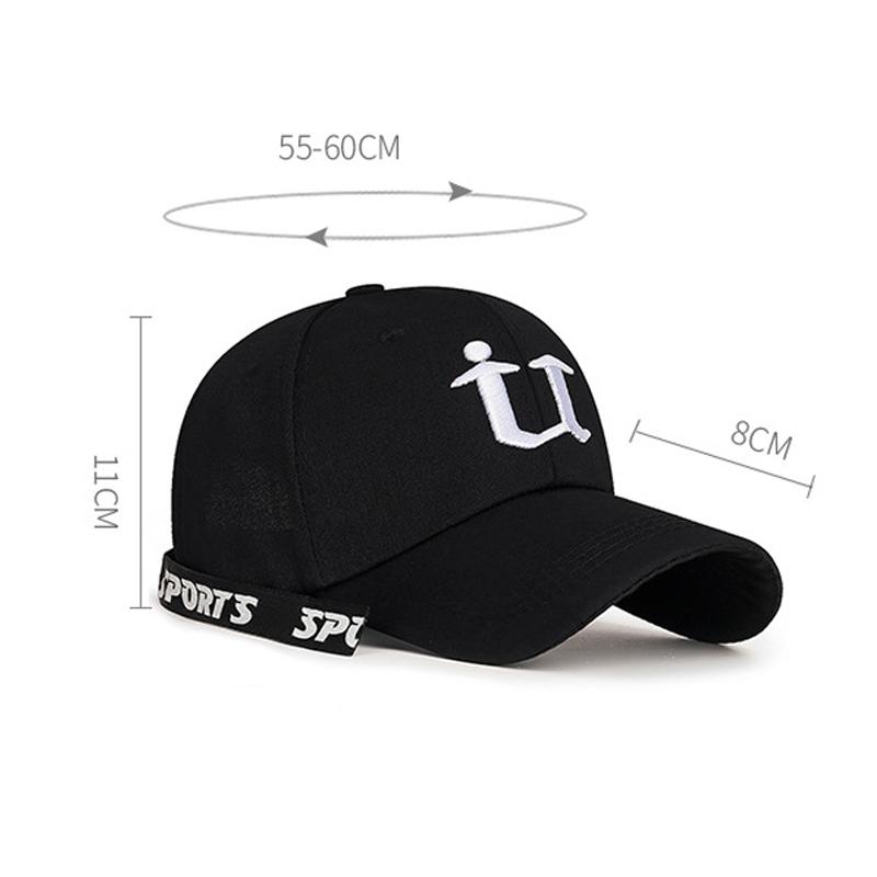 Spring Summer Baseball Cap Embroidery Men Women Ribbon Sunhat Snapback Hat Sun Visor Hats Fishing Hat Peak Cap
