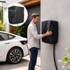 Protective Cover for Home Charging Pile Car Station Dust Cover, Universal Waterproof Oxford Cloth Ev Shield, Drawstring Design Wall-mounted