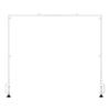 Over The Table Rod Stand with Clamps 28-98 in Length Adjustable for Party