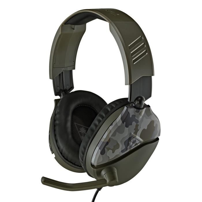 Herní sluchátka Turtle Beach Recon 70 Camo - Zelená - TBS-6455-02
