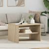 Coffee Table Sonoma Oak 60 x 50 x 40 cm Particleboard