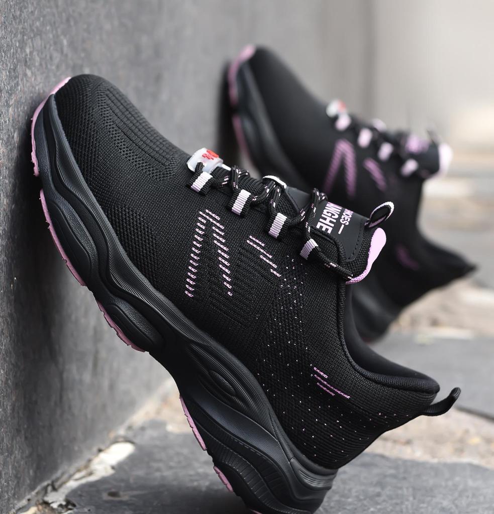 Scarpe da Lavoro Antistatiche di Sicurezza da Donna - Leggere, Comode, Traspiranti, Antishock, Antiperforazione, Antiscivolo per Cantieri & Stazioni di Servizio.