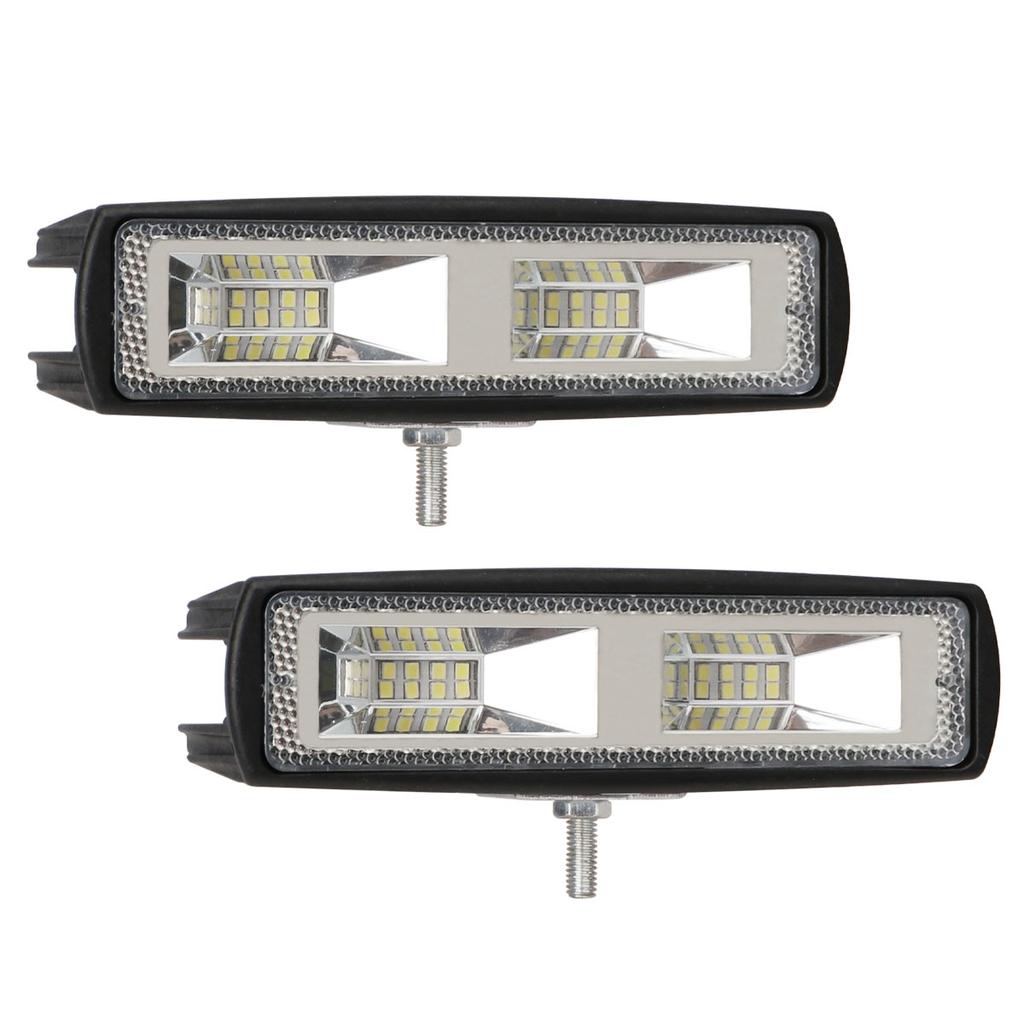 30W Car Work Light LED Bar Auxiliary Headlight 12-30V Spotlight Day Running Light 16SMD for Truck Offroad SUV ATV White 6000K