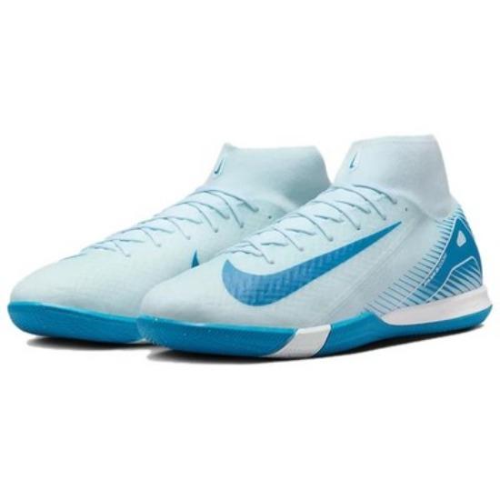 

Nike Mercurial Superfly 10 Academy Ic Glacier Blue Blue Orbit FQ8332-400 EU 44 серебряный