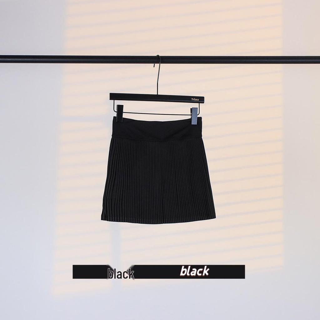 Lulu Women's Quick-Dry Pleated High-Waisted Accordion Skirt for Yoga, Fitness & Tennis