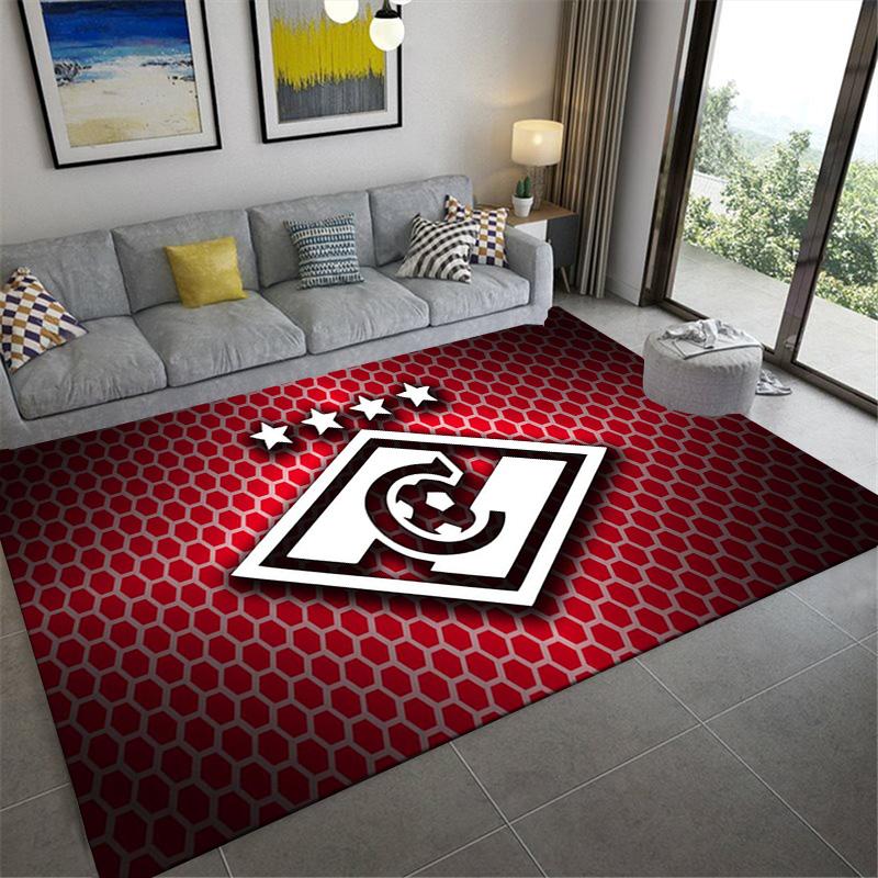 FC Spartak Moscow Carpet Rug for Living Room Bedroom Home Sofa Decoration,Kids play Non-slip Floor Mat