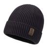 Hat winter cold-proof knitted hat fleece thickened warm men's wool hat cotton hat winter riding windproof cold hat