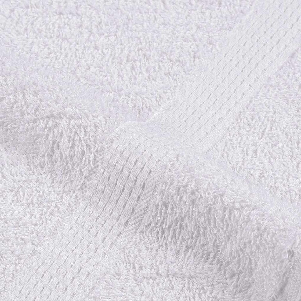 Vidaxl Ręczniki Kąpielowe, 2 Szt., Białe, 70X140 Cm, Bawełna 100%