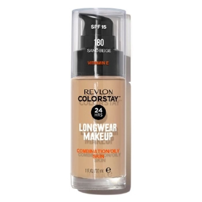 Fond de teint - REVLON - N°180 Sand Beige - 30ml - Peaux mixtes à grasses - Beige