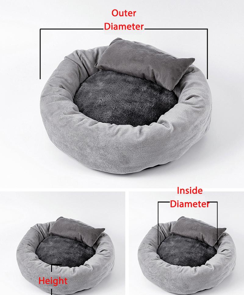 pie cat bed