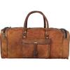 Bolso Cuero Unisex Grande Viaje Hombres Gimnasio Equipaje Duffel Overnight Duffle S Vintage