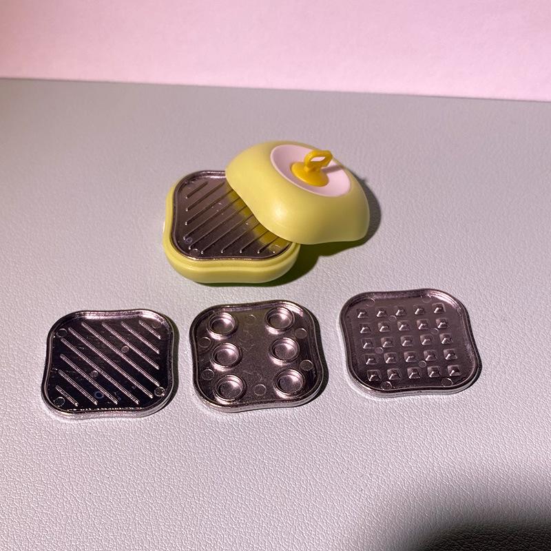 1 Набор Симуляция Миниатюрная Яичница-жарка Кукольный домик Мини-жарочная машина Кухонная игрушка для готовки Для аксессуаров кукол