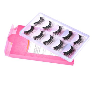 Pestañas largas para muñecas, 5 pares de pestañas de 2,9 cm de largo.