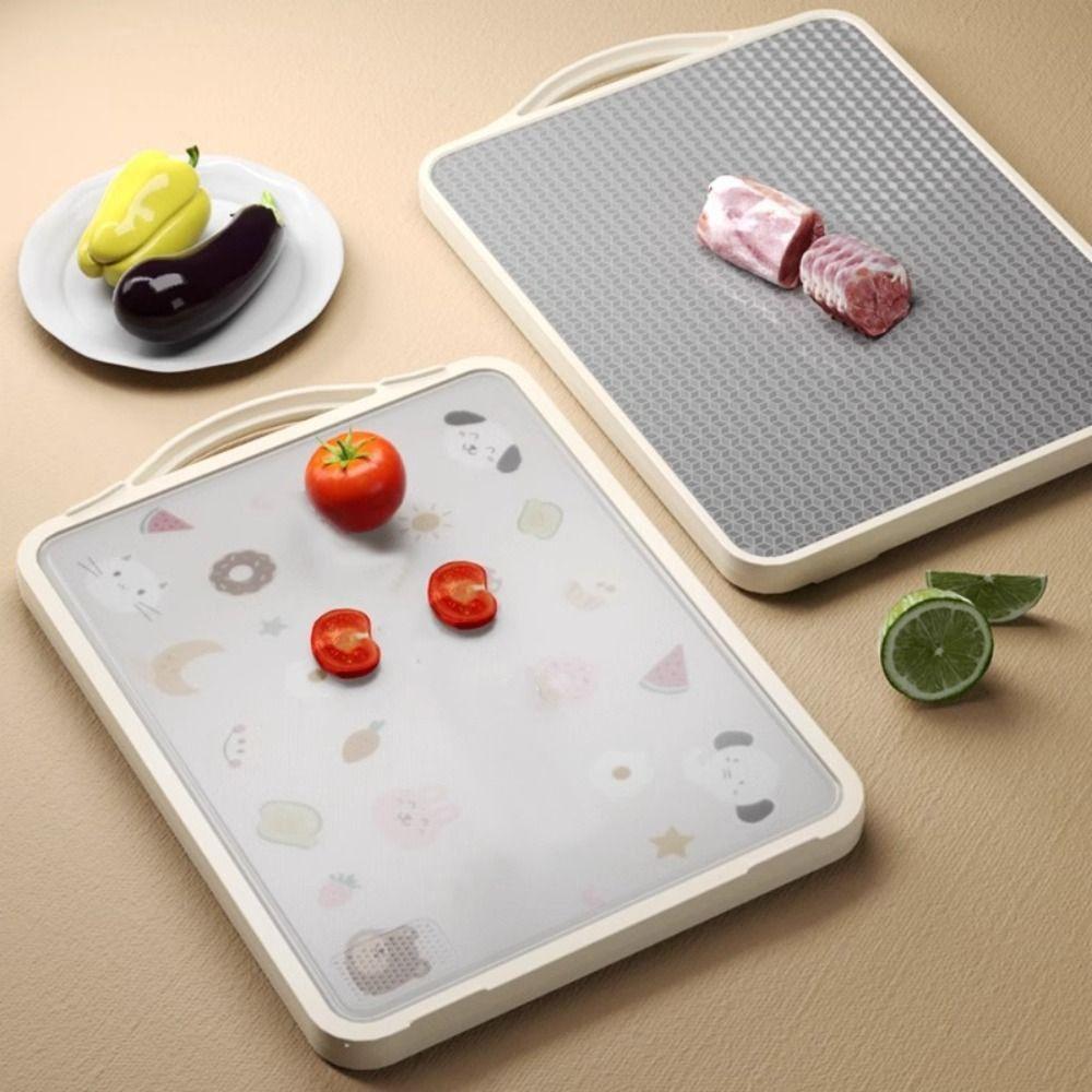 Anti-Mold Antibacterial Chopping Board Non-sticky Stainless Steel Cutting Board  Vegetable