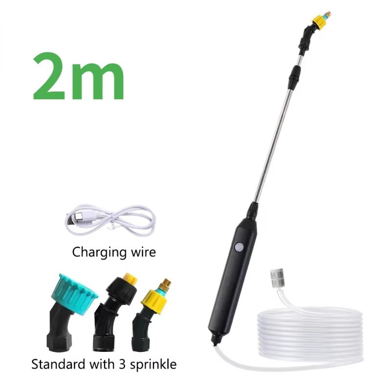

1 шт. Электрический садовый опрыскиватель для растений с телескопической штангой. Идеально подходит для полива, опрыскивания, орошения сада, двора, газона и ухода за растениями.