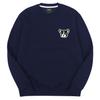 OKSTAR Bulldog Embroidered Patch Double-Sided Sweatshirt (Type B)