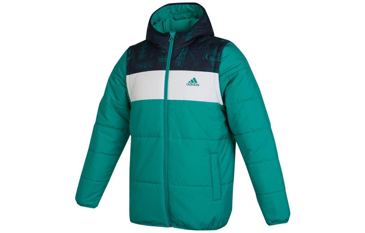 Adidas Padded Jacket Green Kids  HY0557 176