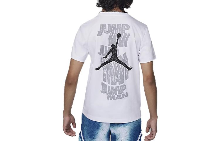 Jordan Wavy Motion T Shirt Kids' White HM4758-100