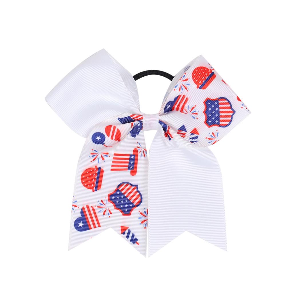 5 Inches Independence Day Kids Girls Hair Cute Bow Tie 4th of July Hair Band Hair Accessories Gifts for Girls