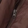 Womens Winter Warm Hooded Cotton Padded Jacket Casual Loose Fit Solid Color Outerwear