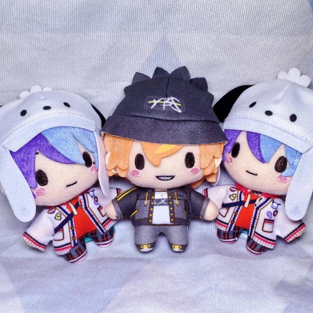 10cm Pjsk Plush Toy Keychain Project Sekai Shinonome Akito Stuffed Plush Doll Aoyagi Toya Pendant Backpack Bag Decor Gift