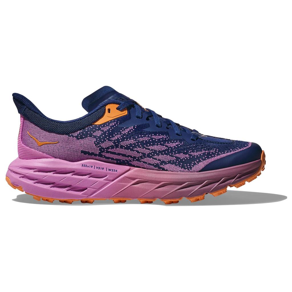 HOKA Speedgoat 5 Bellwether Blue Cyclamen Women Sneakers 1123158-BBCY