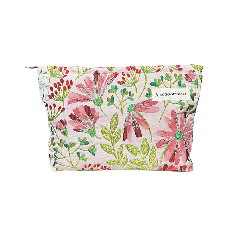 Compact Fresh Cosmetic & Skincare Travel Bag - Portable Handheld Organizer for Underwear & Essentials