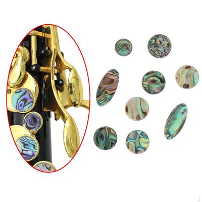 9Pcs Saxophone Key Button Replacement Parts Accessories Inlays Accessory
