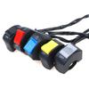 Universal 12V Motorcycle Handlebar Switch Headlight Fog Lamp Horn On Off Kill Starter Button for Electric ATV Moped