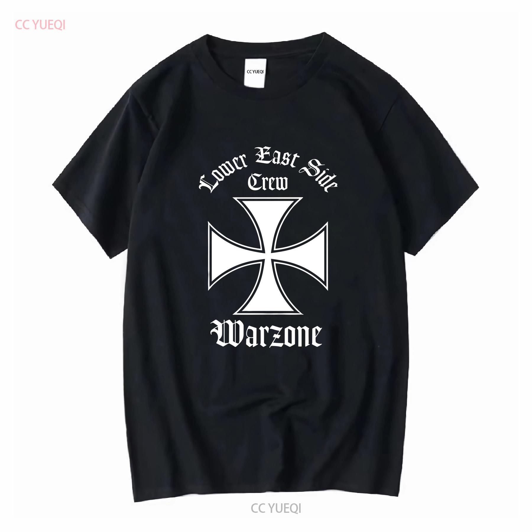

Рідкісна вінтажна футболка 90-х Warzone Lower East Side Crew NYHC Панк Хардкор XL вінтажна Прана одяг від графічного дизайнера мода S