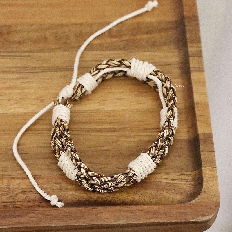 

Плетеный браслет для мальчиков, модный черный кожаный плетеный ремешок для руки, дизайн по интересам для мальчиков, этнический стиль, личные аксессуары Braided hand rope