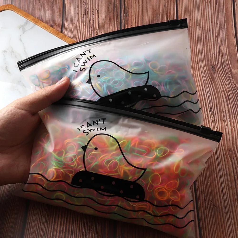 1000 Pcs Colorful Disposable Elastic Hair Ties for Girls – Soft Rubber Ponytail Holders for Kids, Bulk Hair Accessories