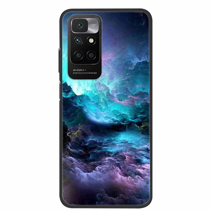 Für Xiaomi Redmi 10 Hülle Stoßfest Weiches Silikon TPU Rückabdeckung Für Xiaomi Redmi10 Handyhüllen Redmi 10 Prime 2022 Süße Cartoon